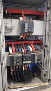 Montaje de tablero electrico y peinado